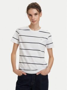 Beverly Hills Polo Club T-Shirt P-SS26W-TS0162 Biały Regular Fit. Białe t-shirty Beverly Hills Polo Club, s, bez wzorów, z bawełny, bez kołnierzyka, bez ramiączek. Za 129,99 zł.