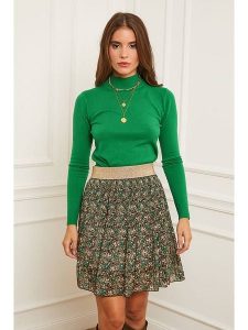 Soft Cashmere Golf w kolorze zielonym rozmiar: 38/40. Zielone golfy Soft Cashmere, bez wzorów, z kaszmiru. Za 118,01 zł.