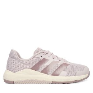 Buty na siłownię adidas. Fioletowe buty sportowe ADIDAS, bez wzorów, bez zapięcia, na fitness i siłownię. Za 279,99 zł.