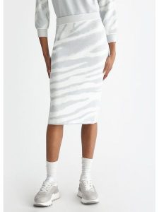 Liu Jo Spódnica midi TF4217 MS49I Biały Regular Fit. Białe spódnice Liu Jo, l, bez wzorów, z wiskozy, midi. Za 299,99 zł.