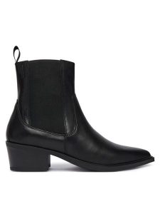 Vagabond Shoemakers Sztyblety Kelsey 5810-201-20 Czarny. Czarne botki Vagabond Shoemakers, bez wzorów, ze skóry, bez obcasa, na płaskiej podeszwie, bez zapięcia. Za 579,99 zł.