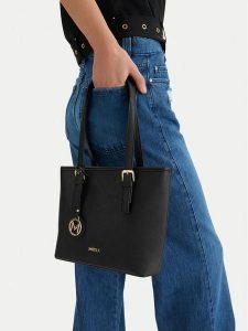 MEXX Torebka CEO-MEXX-X-003-07 Czarny. Czarne torebki klasyczne Mexx, bez wzorów, z materiału, bez dodatków. Za 119,99 zł.