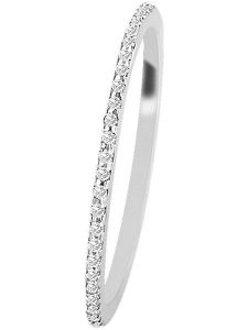 Vittoria Jewels Złoty pierścionek z diamentami rozmiar: 46. Szare pierścionki Vittoria Jewels, z diamentem, złote. Za 680,85 zł.