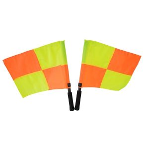 Zestaw 2 flag dotykowych z torbą transportową. Brązowe rękawiczki POWER SHOT, bez wzorów. W wyprzedaży za 107,46 zł.