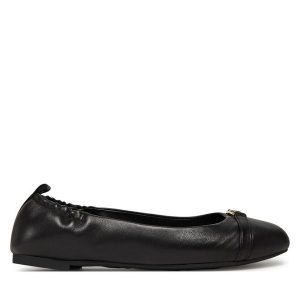 Baleriny MICHAEL Michael Kors. Czarne balerinki MICHAEL Michael Kors, bez wzorów, bez obcasa, bez zapięcia. Za 279,99 zł.