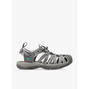 Sandały trekkingowe damskie Keen Whisper - grey/green 3. Szare buty trekkingowe Keen, bez zapięcia. Za 340,99 zł.