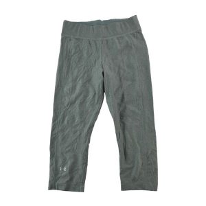 Second life - Legginsy damskie do biegania kompresyjne Under Armour - Jak nowy. Szare legginsy Under Armour, bez wzorów, z materiału. Za 68,12 zł.