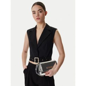 Torebka LOVE MOSCHINO. Szare torebki klasyczne LOVE MOSCHINO, bez wzorów, bez dodatków. Za 699,99 zł.