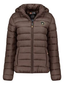 Canadian Peak Kurtka pikowana "Atikamapeak" w kolorze brązowym rozmiar: M. Brązowe kurtki Canadian Peak, m, bez wzorów, bez kaptura. Za 193,70 zł.