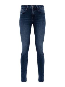 MAVI Dżinsy - Skinny fit - w kolorze granatowym rozmiar: W29/L34. Niebieskie jeansy Mavi, bez wzorów, z podwyższonym stanem. Za 138,95 zł.