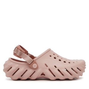 Klapki Crocs. Czerwone klapki Crocs, bez wzorów, bez obcasa. Za 229,99 zł.
