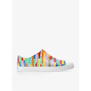Buty lifestyle Native Jefferson Sugarlite Print. Białe buty trekkingowe NATIVE SHOES, bez zapięcia. Za 249,99 zł.