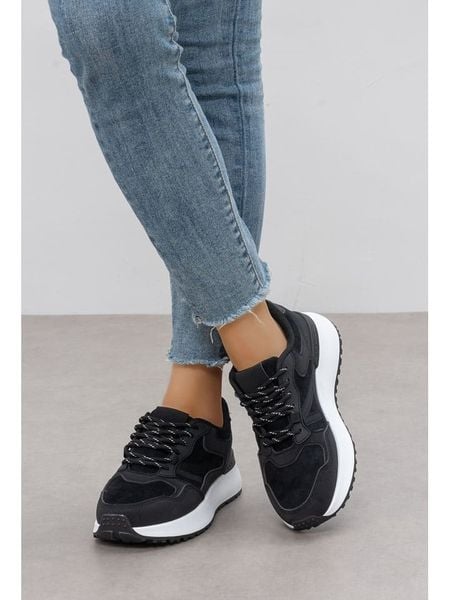 C'M Sneakersy w kolorze czarnym rozmiar: 36. Czarne trampki C'M, bez wzorów, bez zapięcia. Za 114,95 zł.