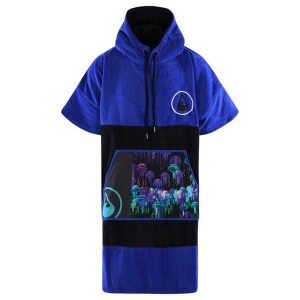 Ponczo Wave Hawaii Ponczo Jellygang, Bawełniany welur L WH4059 105 x 80 cm. Szlafroki WAVE HAWAII, l, bez wzorów, z bawełny, bez kaptura. Za 329,00 zł.