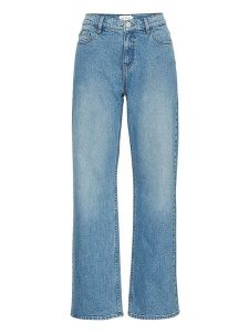 MOSS COPENHAGEN Dżinsy "Bine Ada" - Comfort fit - w kolorze błękitnym rozmiar: S. Niebieskie jeansy Moss Copenhagen, bez wzorów, z bawełny, z podwyższonym stanem. Za 162,49 zł.