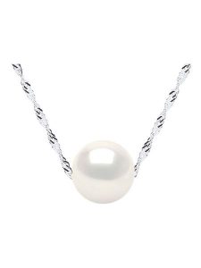 Pearl Addict Srebrny naszyjnik z perłą - dł. 42 cm rozmiar: onesize. Białe naszyjniki Pearl Addict, z perłą, srebrne. Za 165,99 zł.