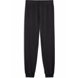 Młodzieżowe spodnie dresowe Essentials Script PUMA Black. Czarna spodnie dresowe Puma, m, bez wzorów, z dresówki. W wyprzedaży za 114,00 zł.