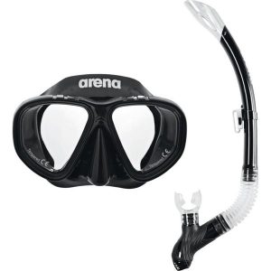 Zestaw do nurkowania Arena Premium Snorkeling Set Junior. Czarne rurki Arena. Za 169,99 zł.