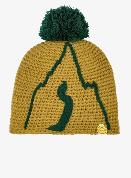 Czapka zimowa La Sportiva Dorado Beanie. Żółte czapki La Sportiva, bez wzorów, z materiału, eleganckie. Za 115,49 zł.