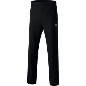 Spodnie treningowe juniorskie Erima Pants with full-length zip. Czarne spodnie dresowe Erima, bez wzorów, sportowe. Za 186,50 zł.