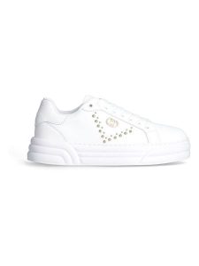 Liu Jo Skórzane sneakersy w kolorze białym rozmiar: 40. Białe trampki Liu Jo, bez wzorów, bez zapięcia. Za 412,88 zł.