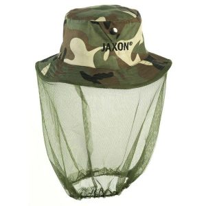 Czapka z moskitierą Jaxon UJ-HL03. Brązowe czapki JAXON, bez wzorów. Za 54,99 zł.