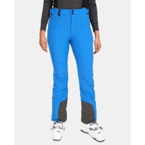 Damskie softshellowe spodnie narciarskie Kilpi RHEA-W. Niebieskie spodnie sportowe Kilpi, na zimę, m, bez wzorów, narciarskie. Za 401,40 zł.