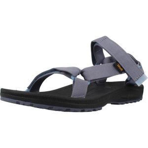 Sandały TEVA W WINSTED Niebieski. Niebieskie sandały Teva, bez wzorów, z tkaniny, bez obcasa, bez zapięcia. Za 231,99 zł.