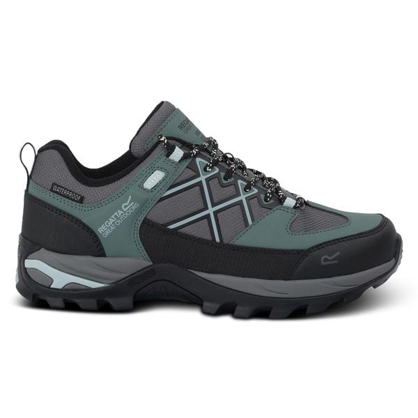 Buty damskie trekkingowe Regatta Samaris III Low. Szare buty trekkingowe Regatta, bez zapięcia. W wyprzedaży za 269,99 zł.