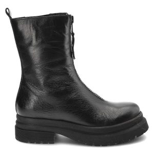 Czarne Botki Simen Damskie Wygodne Ocieplane Buty. Czarne botki Simen, bez wzorów, ze skóry, bez obcasa, na obcasie, bez zapięcia. Za 409,00 zł.