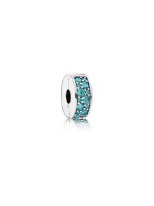 Pandora Srebrny charms z cyrkoniami rozmiar: onesize. Szare zawieszki Pandora, z cyrkonią, srebrne. Za 152,45 zł.