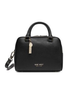 Nine West Torebka CEO-Brooklyn-Bliss-LX10159 Czarny. Czarne torebki klasyczne Nine West, bez wzorów, z materiału, bez dodatków. Za 369,99 zł.