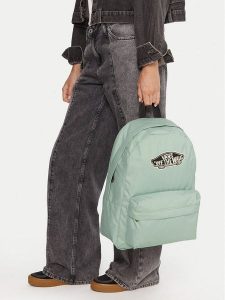 Vans Plecak Old Skool Classic VN000H4YEMW1 Zielony. Zielone plecaki Vans. Za 129,99 zł.