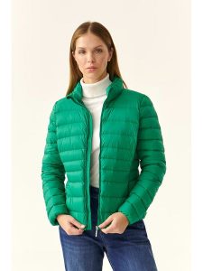 TATUUM Kurtka pikowana w kolorze zielonym rozmiar: 38. Zielone kurtki Tatuum, bez wzorów, bez kaptura. Za 230,59 zł.