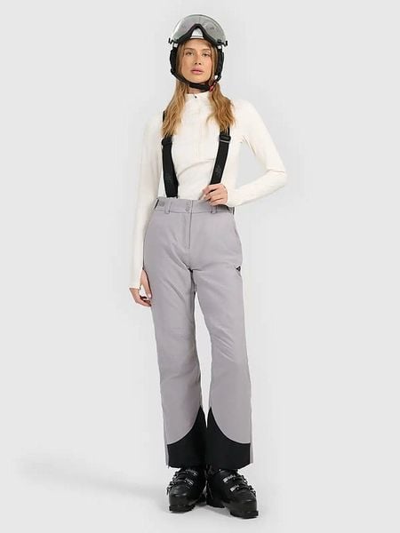 4F Spodnie narciarskie w kolorze szarym rozmiar: M. Szare spodnie dresowe 4f, m, bez wzorów. Za 335,82 zł.