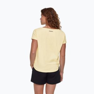 Koszulka damska Mammut Seon Playground. Brązowe bluzki Mammut, bez wzorów, sportowe, bez kołnierzyka, bez ramiączek. Za 179,99 zł.