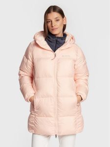 Columbia Kurtka zimowa Puffect™ 1864791 Różowy Regular Fit. Czerwone kurtki Columbia, na zimę, s, bez wzorów, z syntetyku, bez kaptura. Za 559,99 zł.