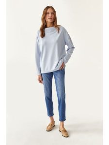 TATUUM Koszulka w kolorze błękitnym rozmiar: XL. Niebieskie bluzki Tatuum, xl, bez wzorów, bez kołnierzyka, bez ramiączek. Za 113,95 zł.