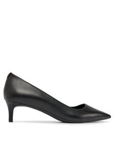 MICHAEL Michael Kors Szpilki Alina Flex Kitten Pump 40R3ALMP1L Czarny. Czarne szpilki MICHAEL Michael Kors, bez wzorów, ze skóry, bez obcasa. Za 419,99 zł.