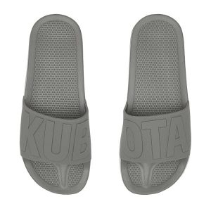 Kubota Klapki Basenowe Basic Plain. Szare klapki Kubota, bez wzorów, bez obcasa. Za 99,99 zł.
