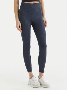 Calvin Klein Performance Legginsy LVGWS6L645 Granatowy Slim Fit. Niebieskie legginsy sportowe Calvin Klein Performance, l, bez wzorów, z syntetyku, na fitness i siłownię. Za 269,99 zł.