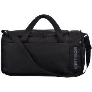 Torba Fitness Meteor Odyn 40L. Czarne torby podróżne i sportowe Meteor, bez wzorów. Za 61,99 zł.