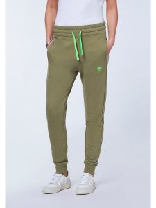 Polo Sylt Spodnie dresowe w kolorze khaki rozmiar: XL. Brązowe spodnie dresowe Polo Sylt, xl, bez wzorów, z bawełny. Za 96,37 zł.