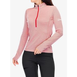 Bluza damska Berghaus MTN Guide LS HZ. Czerwone bluzy Berghaus, xl, bez wzorów, bez kaptura. Za 319,99 zł.