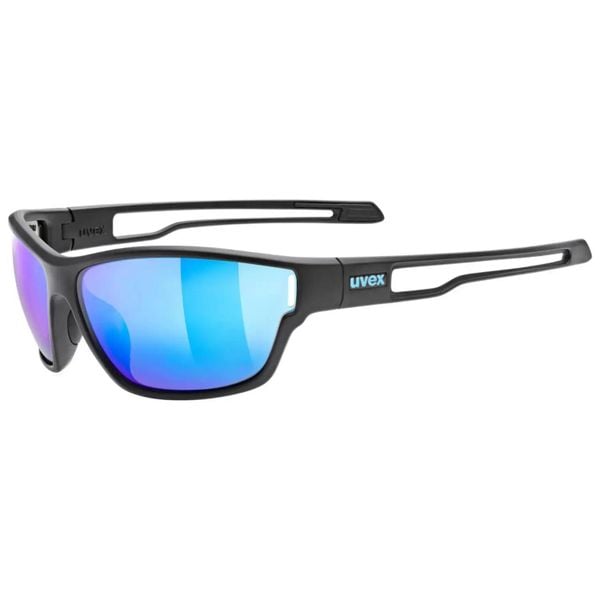 Okulary Uvex Sportstyle 806. Czarne okulary przeciwsłoneczne UVEX. Za 229,00 zł.