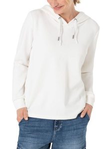 Timezone Bluza w kolorze białym rozmiar: XXL. Białe bluzy Timezone, xxl, bez wzorów, z kapturem. Za 117,45 zł.