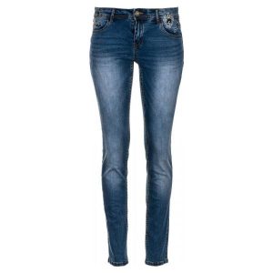 Desigual Jeansy Damskie Refriposas 30 Niebieski. Jeansy marki Desigual. W wyprzedaży za 335,00 zł.