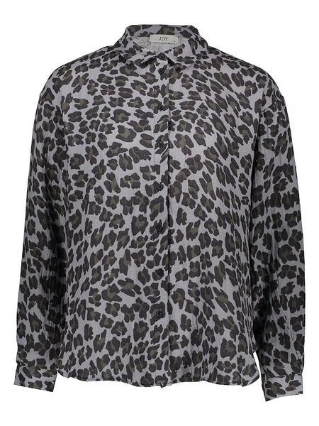 JDY Bluzka w kolorze szarym rozmiar: S. Szare bluzki JDY, s, bez wzorów, z bawełny, bez kołnierzyka, bez ramiączek. Za 74,81 zł.