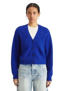 Scotch & Soda Kardigan w kolorze niebieskim rozmiar: L. Niebieskie kardigany Scotch & Soda, z wełny. Za 254,74 zł.
