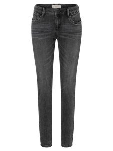 Timezone Dżinsy "Sanya" - Skinny fit - w kolorze szarym rozmiar: W26/L30. Szare jeansy Timezone, z aplikacjami. Za 60,88 zł.